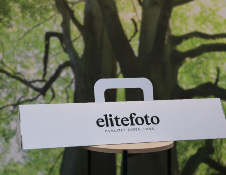 Elitefoto postforsendelseseske laget av Moltzau Packaging